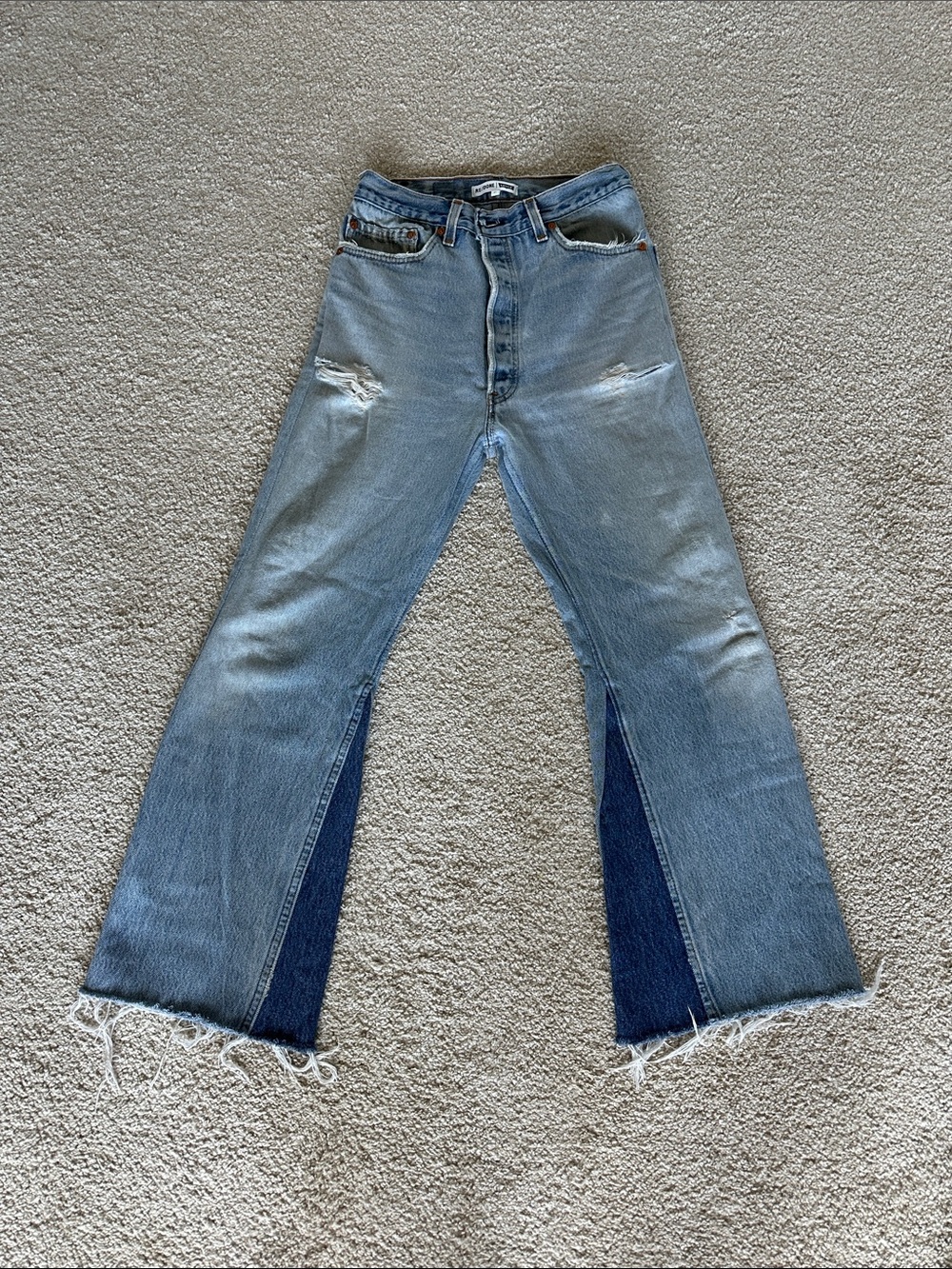 Re/Done Levi’s High-Rise Wide Leg Jeans